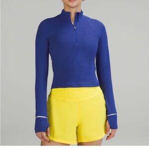 lululemon athletica Electric Blue Lightweight Quarter-Zip Top